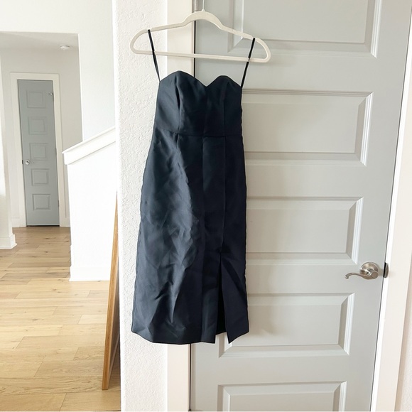 NWT Anthropologie Hutch Slim Bow Back Midi Dress - Picture 2 of 4